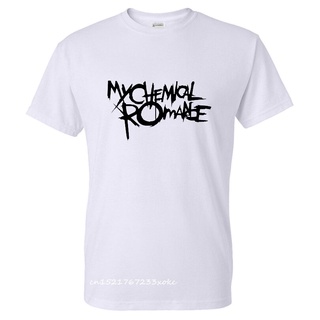 เสื้อยืดลําลอง ผ้าฝ้าย แขนสั้น พิมพ์ลาย My Chemical Romance สไตล์พังก์ร็อค สําหรับผู้ชาย BMbbcf63OMkfhl02สามารถปรับแต่งไ