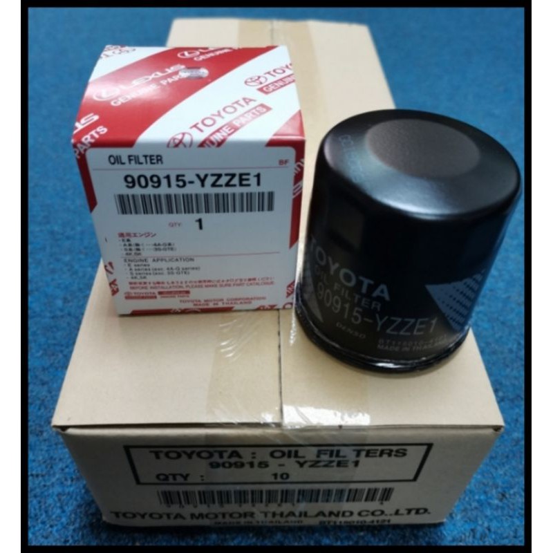 กรองน้ํามันเครื่อง TOYOTA VIOS/ALTIS/AVANZA/WISH (90915-YZZE1)