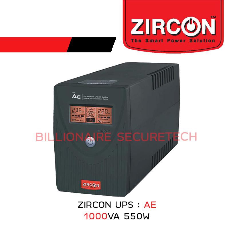 ZIRCON AE 1000VA 550W UPS