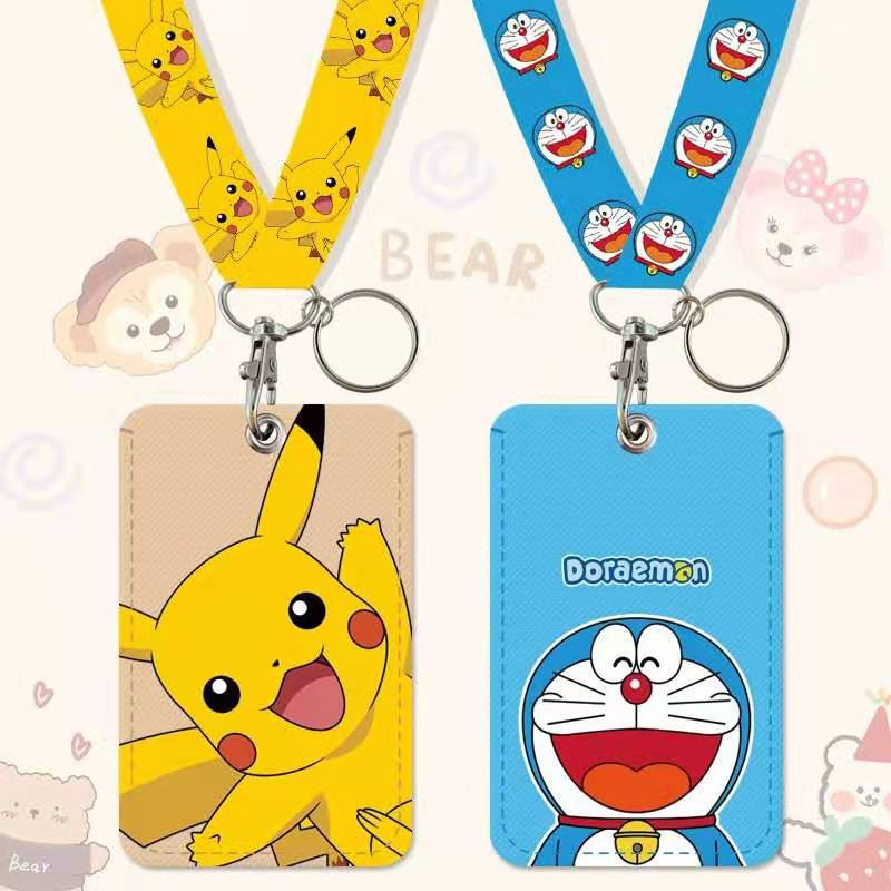 (N002) CHARACTER NAME TAG / NAME TAG HOLDER / ID CARD / CUTE NAME TAG / ID CARD HOLDER LONG STRAP
