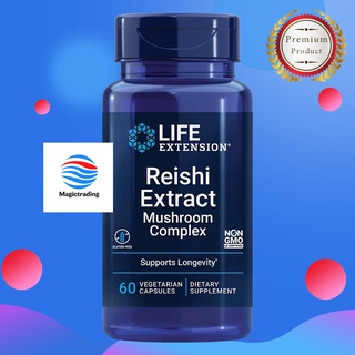 Life Extension Reishi Extract Mushroom Complex / 60 Vegetarian Capsules