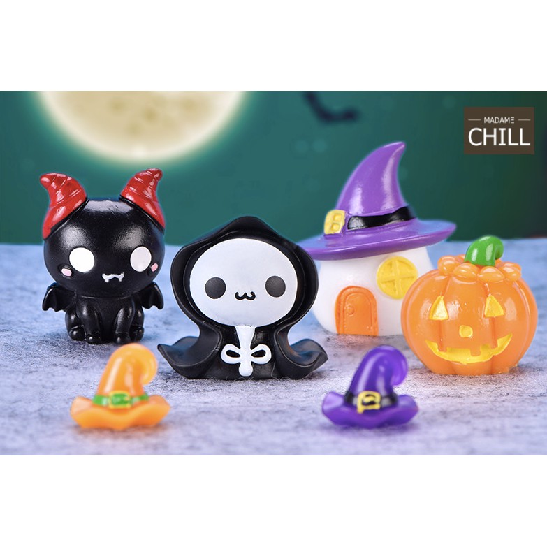 [MC427] ตุ๊กตุ่นจิ๋ว กุ๊กกู๋ ฮาโลวีน 👻 (1 ชิ้น ราคา 8-16 บาท)