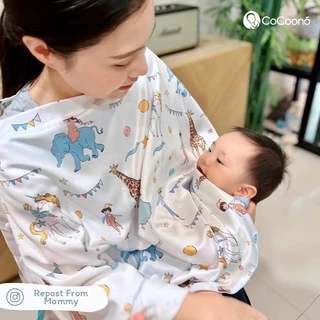 CoCoono Nursing Cover: ผ้าคลุมให้นมโคคูโน่พร้อมกระเป๋า