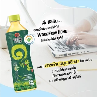 ICHITAN อิชิตัน กรีนที รสต้นตำรับ ขนาด 420 ml. 1 ลัง (24 ขวด) รวมจัดส่ง