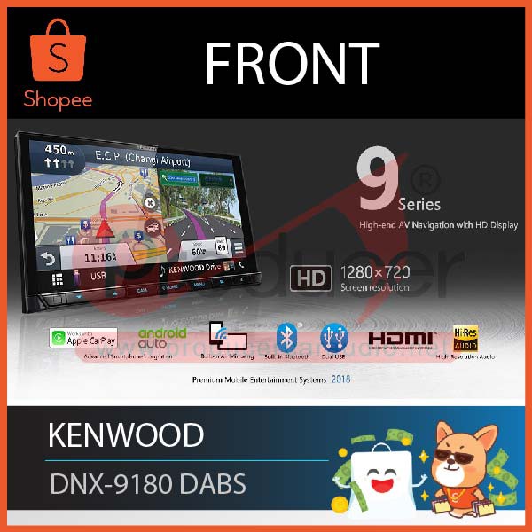จอ Kenwood DNX9180 DABS
