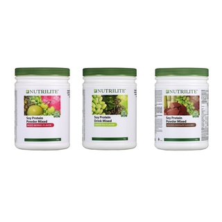 ราคาNutrilite Protein drink mix นิวทรีไลท์ โปรตีนแอมเวย์ มี 3 รสให้เลือก ช็อคโกแลต มิกซ์เบอรี่ ชาเขียว