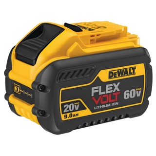 DEWALT แบตเตอรี่ LI-ION BATTERY 20V/60V Max (9.0Ah) รุ่น DCB609 /DCB609G หุ้มเคสกันน้ำมัน