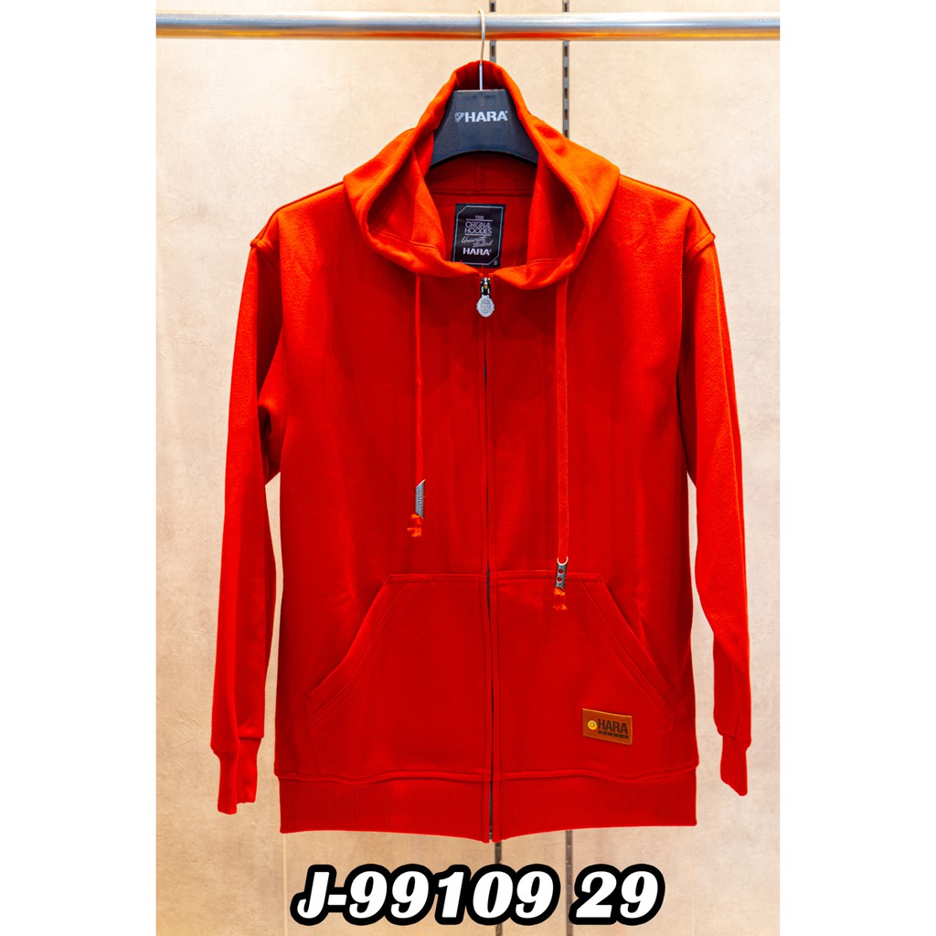 HARA เสื้อฮู๊ด J-99109 สีแดง (29)