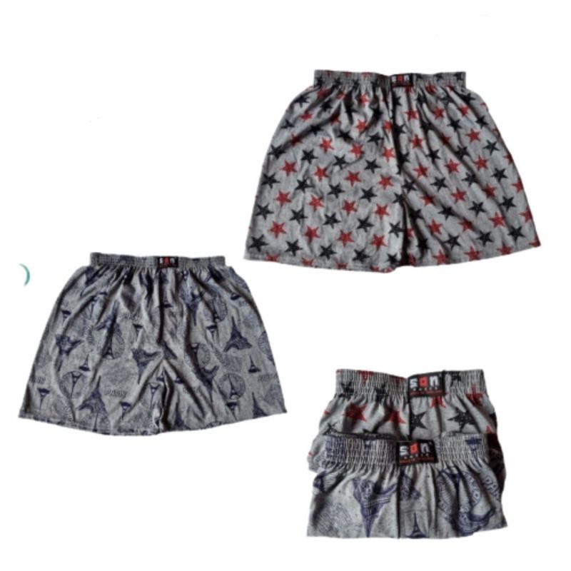 บ๊อกเซอร์ กางเกงบ็อกเซอร์ผ้ายืด Boxer บ๊อกเซอร์ไซค์XL กางเกงคนอวบ  กางเกงบ็อกเซอร์ไซค์XLคละลายสินค้าพร้อมส่ง