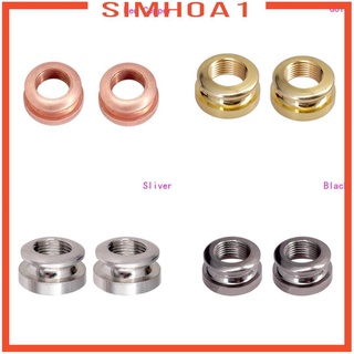 ( Simhoa1 ) แจ็คเกลียวล็อคสายคล้องกีต้าร์ 2 ชิ้น