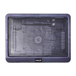 Oker พัดลมระบายความร้อน รุ่น N19  Oker  NOTEBOOK COOLER N19