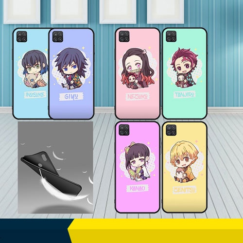 นุ่มสีดํา Samsung Galaxy A03 Core A13 4G A33 5G A53 5G A73 5G J7 Prime J7 J7 Core J730 J7 Pro demon 