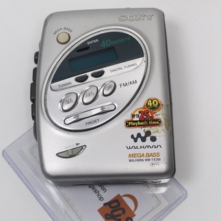 เครื่องเล่นเทป sony wm fx288 281021