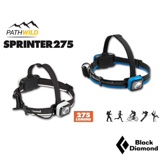 ไฟฉายคาดหัว BLACK DIAMOND SPRINTER RECHARGEABLE HEADLAMP 275 LUMENS  ชาร์ตได้ เล็ก เบา กะทัดรัด