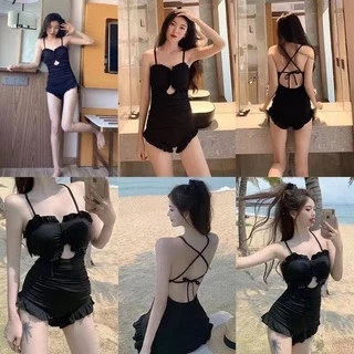 40-58kg ชุดว่ายน้ำวันพีช สุดฮิต น่ารักมาก มีซับใน มีฟองน้ำ บิกินี่ ชุดป้องกันแสงแดด Swimming Suit 0392