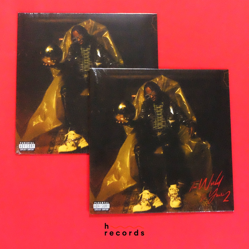(ส่งฟรี) แผ่นเสียง Rich The Kid - The World Is Yours 2 (Black Vinyl)