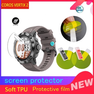 ฟิล์ม Coros VERTIX 2 ฟิล์มป้องกัน Coros VERTIX2 บัฟฟี่โค้ท TPU soft film HD ฟิล์ม Coros VERTIX ฟิล์มป้องกัน