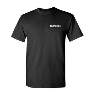 เสื้อยืด ผ้าฝ้าย พิมพ์ลาย Forensics Novelty Duty Investigator Crime สําหรับผู้ชายS-5XL