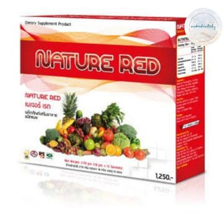 NATURE R(เนเจอร์ อาร์)NATURE RED(เนเจอร์ เรด)PGP(1กล่องx15ซอง)