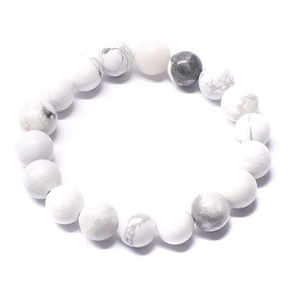 สร้อยข้อมือหิน Howlite