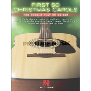 (โค้ดINCSM2Lลด70฿) FIRST 50 CHRISTMAS CAROLS YOU SHOULD PLAY ON GUITAR HL00236224