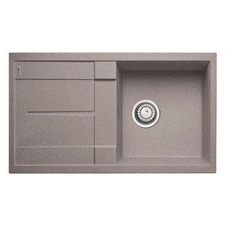 Embedded sink SINK BUILT 1 BOWL 1 DRAIN BLANCO METRA 5S 495.39.081 ALU METALLIC Sink device Kitchen equipment อ่างล้างจา