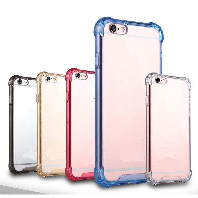 พร้อมส่งในไทย เคสไอโฟน 6S/6+/6S+/7/7+/8/8+/X/XS/XR/XSMax/SE-2020 หลังแข็งขอบนิ่มใสกันกระแทก