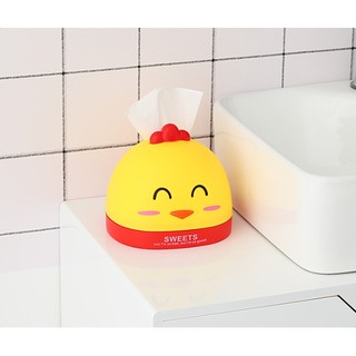 🐤Cartoon cute tissue box Ver.1🐥 : กล่องทิชชู่ตัวการ์ตูน กล่องกระดาษทิชชู่ กล่องใส่กระดาษทิชชู่แบบม้วน tissuebox