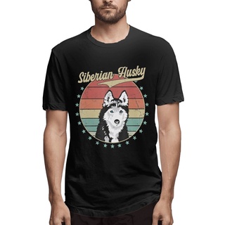 เสื้อยืด พิมพ์ลาย Siberian Husky Lover สไตล์วินเทจ ของขวัญสําหรับคุณพ่อ สุนัข คุณแม่