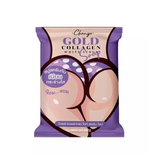 (60g.) Gold Collagen White Scrub Soap by Chanya
ชัญญา สบู่สครับ