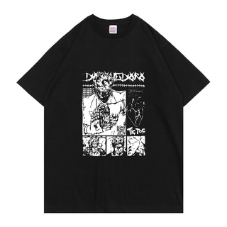 เสื้อยืดคอกลมใหม่ เสื้อยืดแขนสั้น คอกลม ผ้าฝ้าย 100% พิมพ์ลายมังงะ Dorohedoro El Corazon สไตล์ฮาราจูกุ แฟชั่น สําหรับผู้