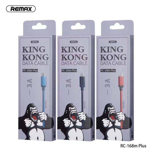 แท้ 100% remax RC168 Plus King Kong สายชาร์จ Data Cable