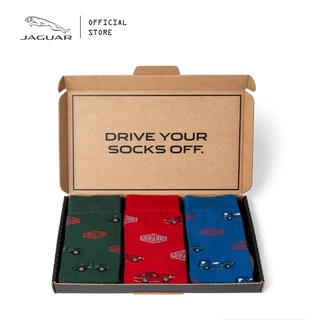 JAGUAR  HERITAGE SOCKS 3-PAIR GIFT SET