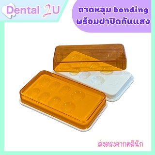 Dentex ถาดหลุม bonding พร้อมฝาปิดกันแสง สำหรับทันตกรรม จำนวน 1 ชิ้น