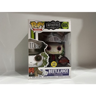 Funko Pop Beetlejuice Exclusive Glow in the Dark 605