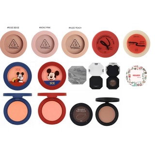 3CE Mood Recipe Face Blush / Disney Mickey / Record of Soft Universe / Mystic Moods