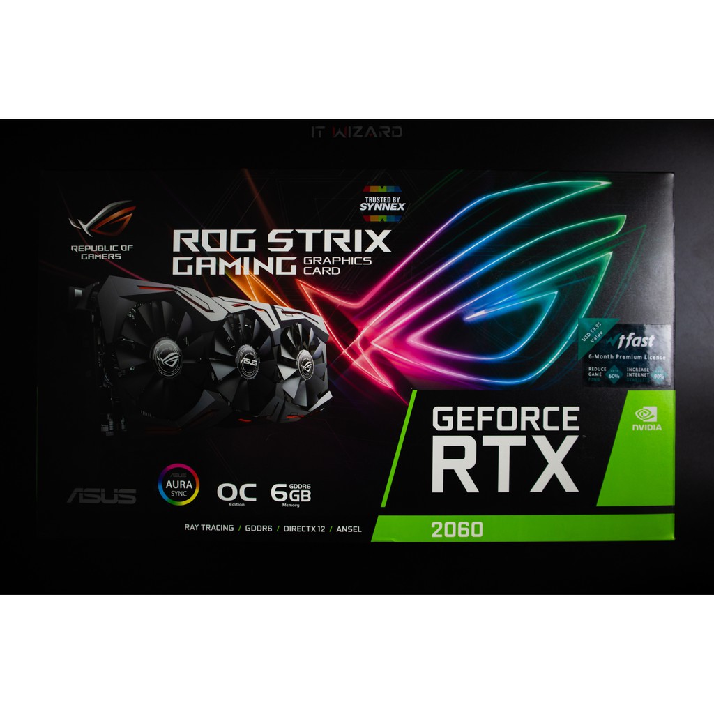 [ผ่อน 0%] ASUS STRIX RTX 2060 OC (มือสอง)