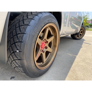 แม็กขอบ18 Te37 ประกอบยาง 255/50R18(4ล้อ)