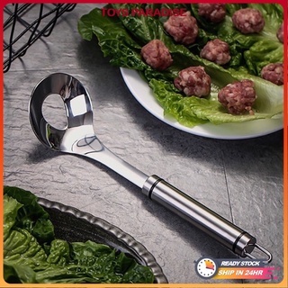 Malaysia stock Non-Stick Meatball Maker Stainless Steel Kitchen Meat Ball Spoon Mold Tools Kitchen Tools