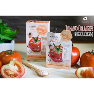 SMOOTO TOMATO COLLAGEN BB&amp;CC CREAM 10 g. x 6 ซอง