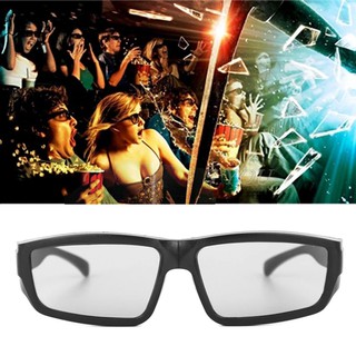 แว่นตา 3D Polarized Passive 3D แว่นตาสำหรับ 3D ทีวีจริง 3D Cinemas Universal 3D Glasses for 3D Movie Video