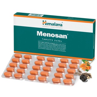 Himalaya Menosan  สมุนไพรช่วยในการบรรเทาอาการปรวนแปรทางด้านร่างกายและอารมณ์ของวัยหมดประจำเดือน