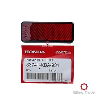 ทับทิมสะท้อนเเสง (B032) HONDA: (33741-KBA-931) DASH, LS125, BEAT, SUPPER CLUB, DREAM 110I [แท้ศูนย์ 100%]