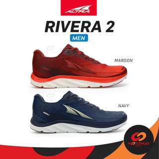 Pootonkee Sports ALTRA Mens Rivera 2 รองเท้าวิ่งผู้ชาย รองเท้าใส่ซ้อมวิ่ง รองเท้าวิ่งZero Drop