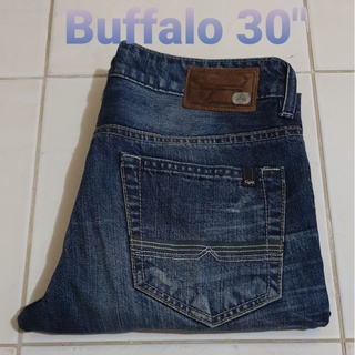 ยีนส์สภาพ 95% ยี่ห้อ Buffalo เอว 30 นิ้ว