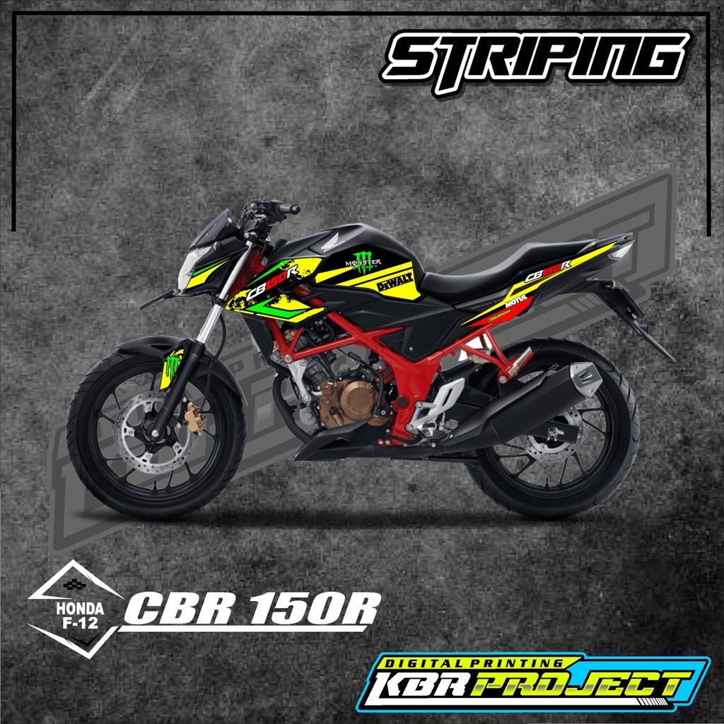 สติ๊กเกอร์ CB 150R, แถบ CB 150R, สติ๊กเกอร์มอเตอร์ไซค์ HONDA, สติ๊กเกอร์วาริation TRANSPARENT