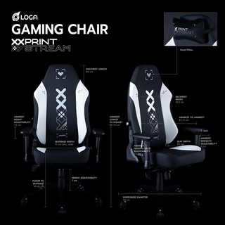 LOGA Gaming chair - Printstream/Original