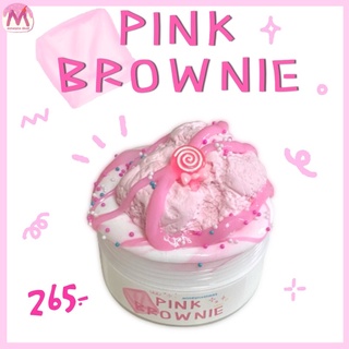 สไลม์ DIY “Pink Brownie” | minaynoslimes