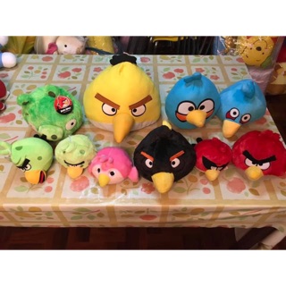 ตุ๊กตา Angry bird มีหลายขนาด ป้ายห้อย