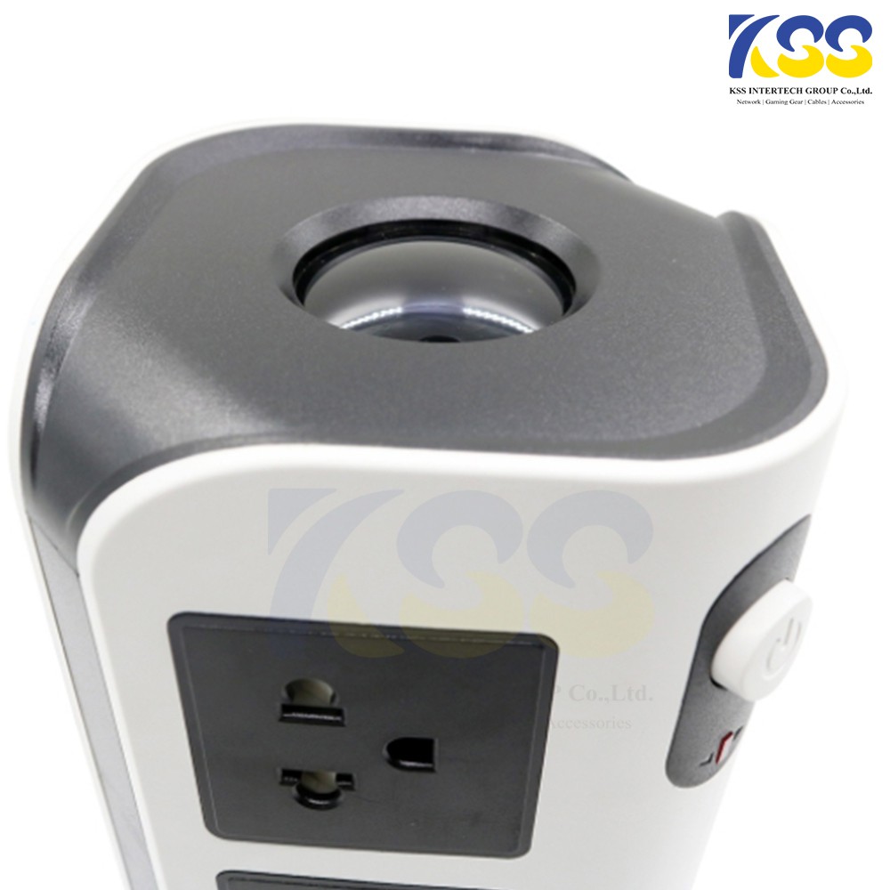 ปลั๊กไฟมาตรฐาน มอก. 3 เมตร VOX NV-T2112U ปลั๊กไฟ TOWER 11 รูปที่ 7